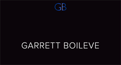 Desktop Screenshot of garrettboileve.com